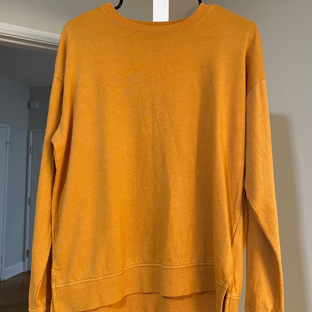 Orange Sweater